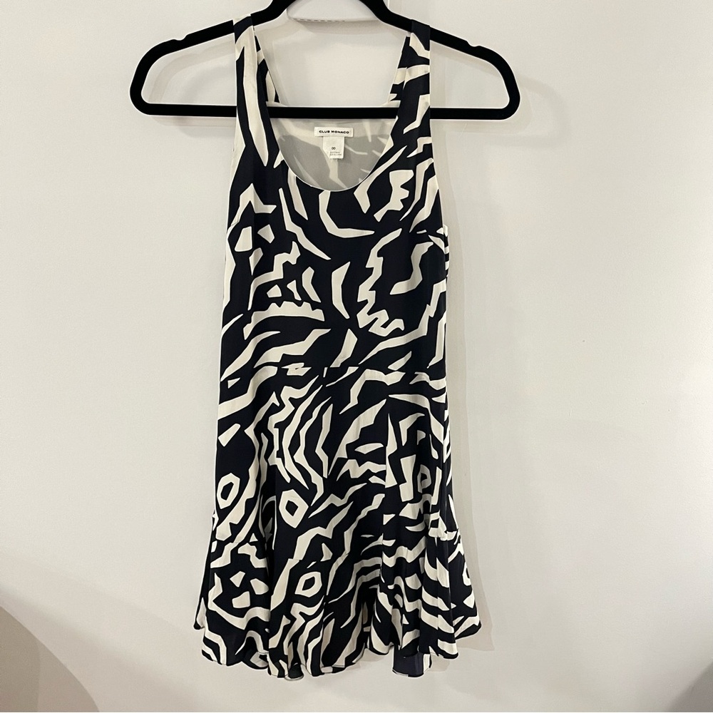 Club Monaco Silk Mini Dress